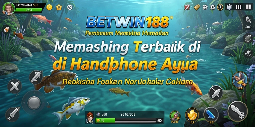 Tampilan gameplay BETWIN188 dengan pengalaman memancing yang mendebarkan.