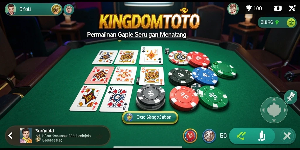Tampilan gameplay KINGDOMTOTO yang menarik dan seru.