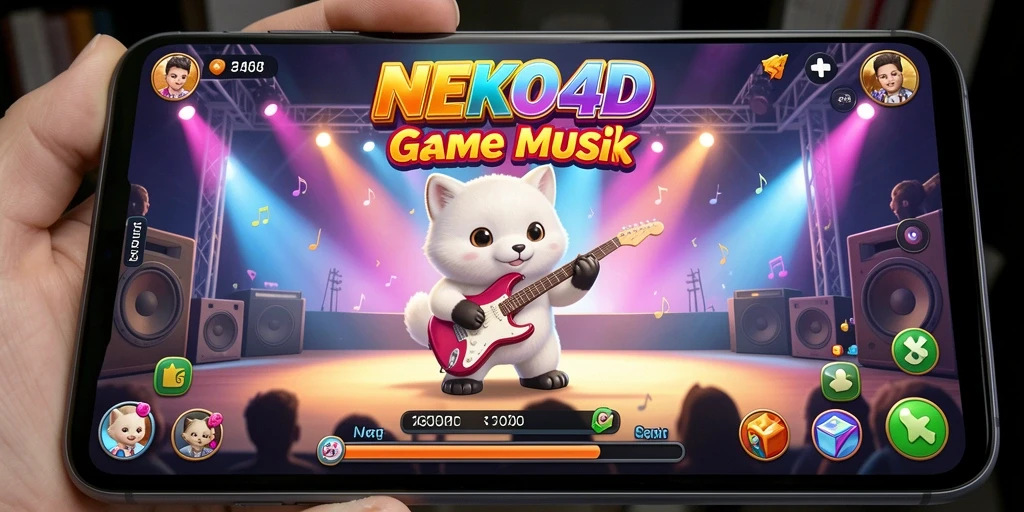 Screenshot tampilan seru dari gameplay NEKO4D.
