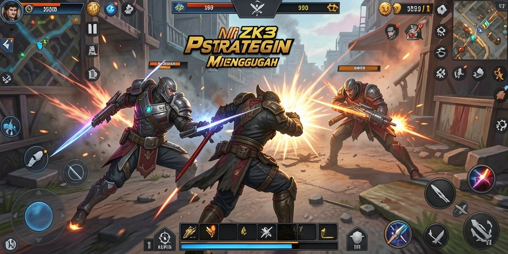 Gameplay menarik ZK3 yang penuh strategi dan taktik.