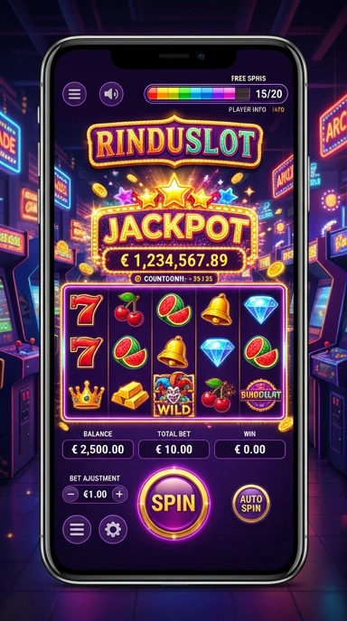 Screenshot daftar aplikasi populer di rinduslot.